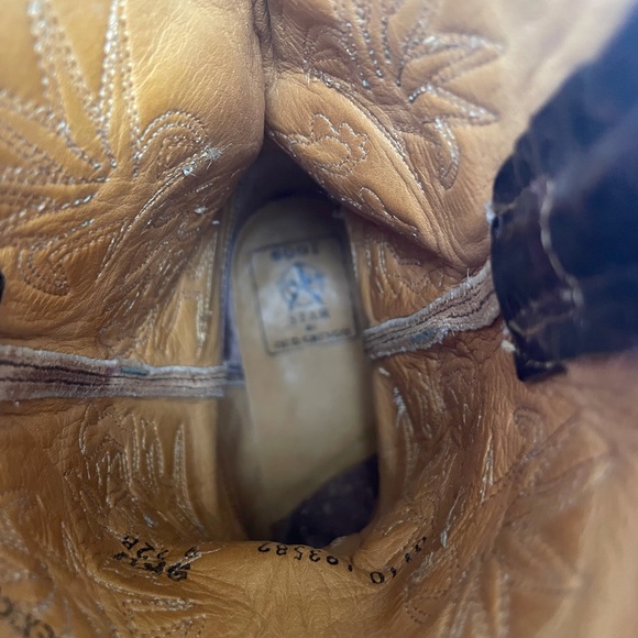 OLD GRINGO-BOOTSTAR Women’s boots 8 B Cactus Flower-Snip Toe Handmade in Mexico - Picture 8 of 13